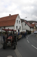 2006-10-21 - Samstag - Holen u. Aufstellen der Kirmestanne