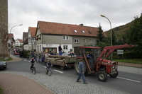 2006-10-21 - Samstag - Holen u. Aufstellen der Kirmestanne
