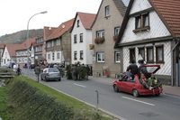 2006-10-21 - Samstag - Holen u. Aufstellen der Kirmestanne