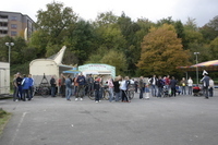 2006-10-21 - Samstag - Holen u. Aufstellen der Kirmestanne