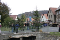 2006-10-21 - Samstag - Holen u. Aufstellen der Kirmestanne