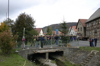 2006-10-21 - Samstag - Holen u. Aufstellen der Kirmestanne