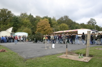 2006-10-21 - Samstag - Holen u. Aufstellen der Kirmestanne