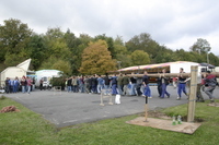 2006-10-21 - Samstag - Holen u. Aufstellen der Kirmestanne