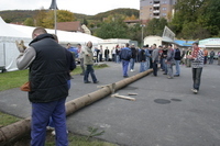 2006-10-21 - Samstag - Holen u. Aufstellen der Kirmestanne