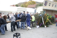 2006-10-21 - Samstag - Holen u. Aufstellen der Kirmestanne