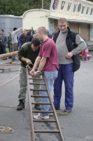 2006-10-21 - Samstag - Holen u. Aufstellen der Kirmestanne