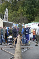 2006-10-21 - Samstag - Holen u. Aufstellen der Kirmestanne