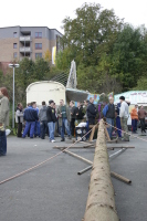 2006-10-21 - Samstag - Holen u. Aufstellen der Kirmestanne