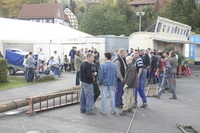 2006-10-21 - Samstag - Holen u. Aufstellen der Kirmestanne