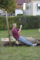 2006-10-21 - Samstag - Holen u. Aufstellen der Kirmestanne