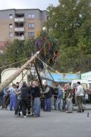 2006-10-21 - Samstag - Holen u. Aufstellen der Kirmestanne