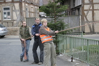 2006-10-21 - Samstag - Holen u. Aufstellen der Kirmestanne