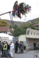 2006-10-21 - Samstag - Holen u. Aufstellen der Kirmestanne