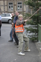 2006-10-21 - Samstag - Holen u. Aufstellen der Kirmestanne