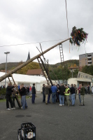 2006-10-21 - Samstag - Holen u. Aufstellen der Kirmestanne