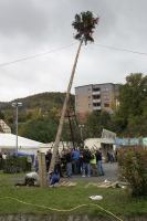 2006-10-21 - Samstag - Holen u. Aufstellen der Kirmestanne