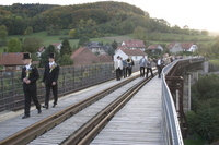 2006-10-21 - Samstag - 2_Einblasen und Abholen der Platzmeister