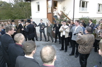 2006-10-21 - Samstag - 2_Einblasen und Abholen der Platzmeister