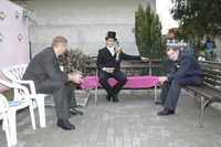 2006-10-21 - Samstag - 2_Einblasen und Abholen der Platzmeister