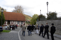 2006-10-22 - Sonntag - Aufspielen mit Pfarrer und Bürgermeister