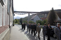 2006-10-22 - Sonntag - Aufspielen mit Pfarrer und Bürgermeister