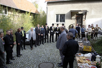 2006-10-22 - Sonntag - Aufspielen mit Pfarrer und Bürgermeister