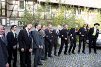 2006-10-22 - Sonntag - Aufspielen mit Pfarrer und Bürgermeister