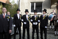 2006-10-22 - Sonntag - Aufspielen mit Pfarrer und Bürgermeister