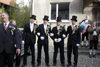 2006-10-22 - Sonntag - Aufspielen mit Pfarrer und Bürgermeister