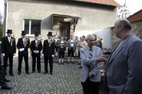 2006-10-22 - Sonntag - Aufspielen mit Pfarrer und Bürgermeister