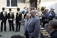 2006-10-22 - Sonntag - Aufspielen mit Pfarrer und Bürgermeister