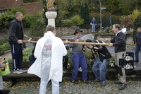 2006-10-23 - Montag - Rasieren auf dem Anger
