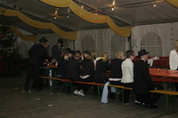 2006-10-23 - Montag - Festessen im Zelt