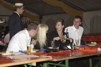2006-10-23 - Montag - Festessen im Zelt