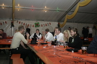 2006-10-23 - Montag - Festessen im Zelt