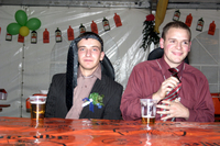 2006-10-23 - Montag - Festessen im Zelt