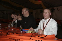 2006-10-23 - Montag - Festessen im Zelt