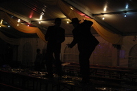 2006-10-23 - Montag - Festessen im Zelt
