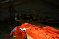 2006-10-23 - Montag - Festessen im Zelt