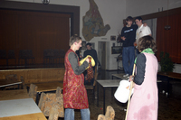 Antrinken der Kirmes