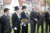 Einblasen der Kirmes