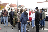 Rasieren auf dem Anger