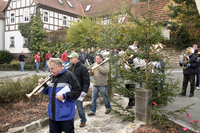Rasieren auf dem Anger