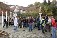 Rasieren auf dem Anger