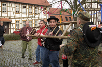 Rasieren auf dem Anger