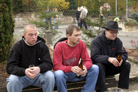 Rasieren auf dem Anger