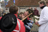 Rasieren auf dem Anger