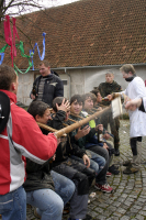 Rasieren auf dem Anger