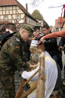Rasieren auf dem Anger